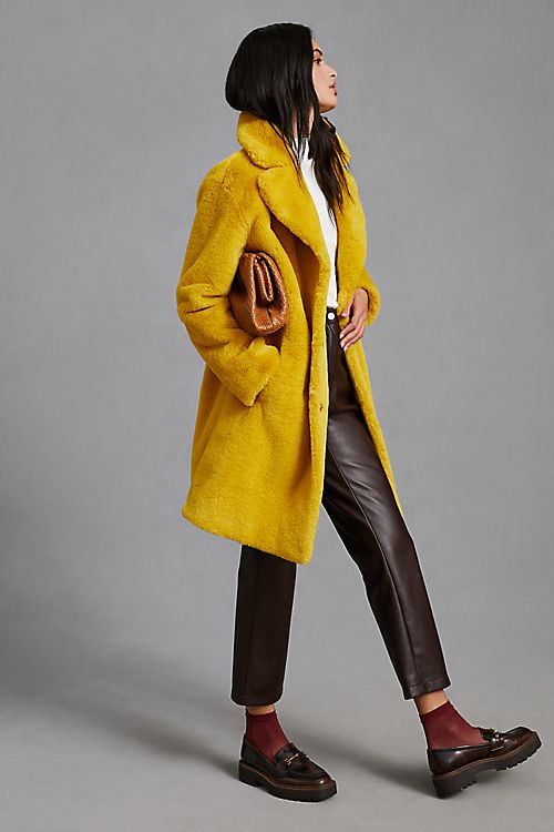 Velvet By Graham & Spencer Faux Fur Coat