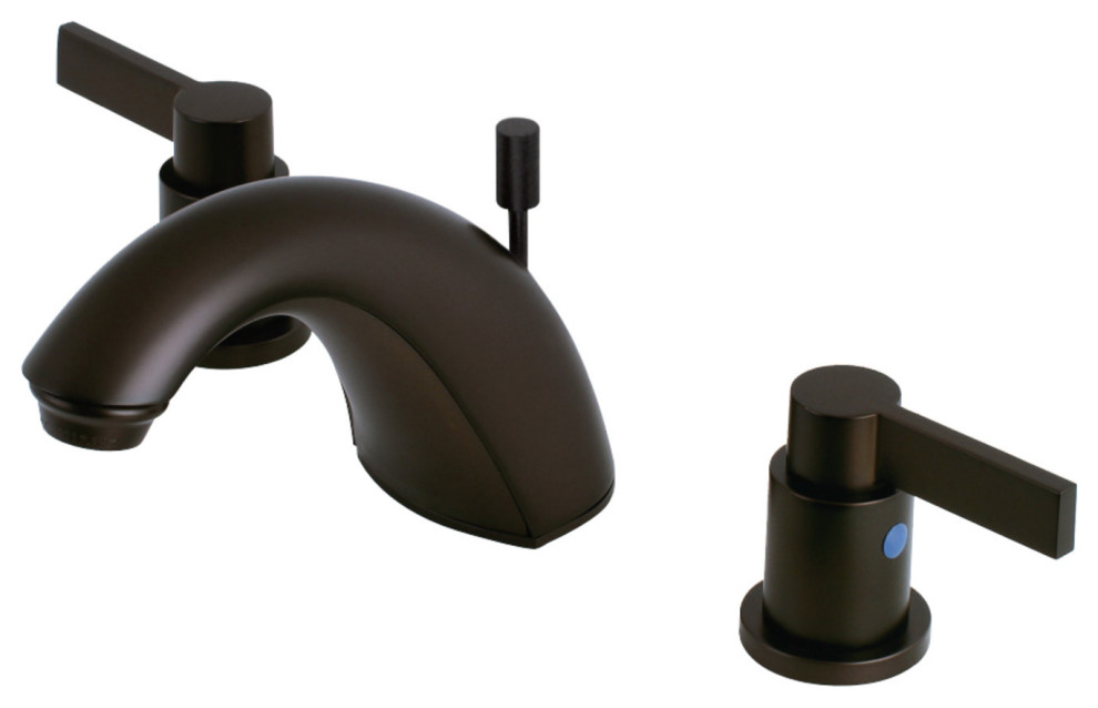 Kingston Brass Widespread Bathroom Faucet, Oil Rubbed Bronze