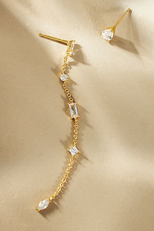 Linear Drop Earrings
